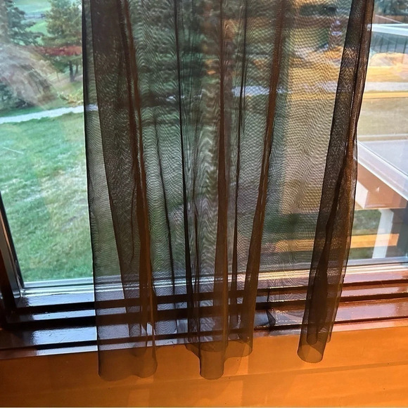 Beautiful Lian Yi Fang gown- worn  once, gothic with sheer cutaways and long - Picture 3 of 8